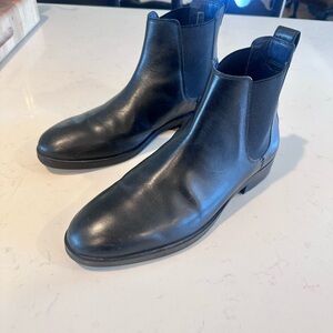 Cole Haan Black Dumont Grand Hamilton Chelsea Ankle Boot Size 9W waterproof